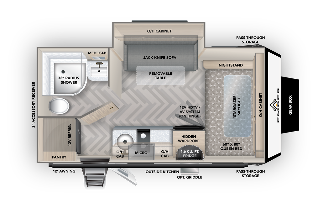 171FB Floorplan